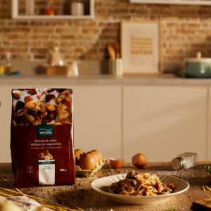 Receta de Pasta carbonara y mezcla de setas de Verleal