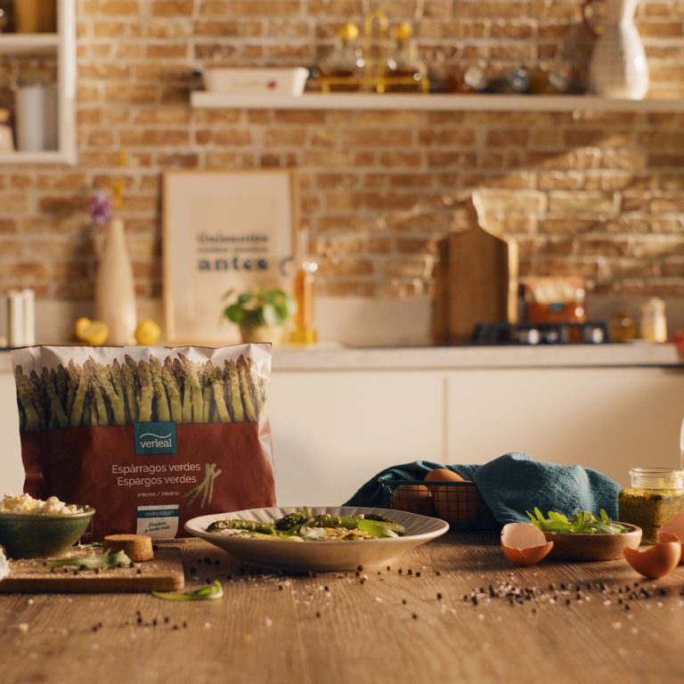 Receta con Esparragos verdes de Verleal
