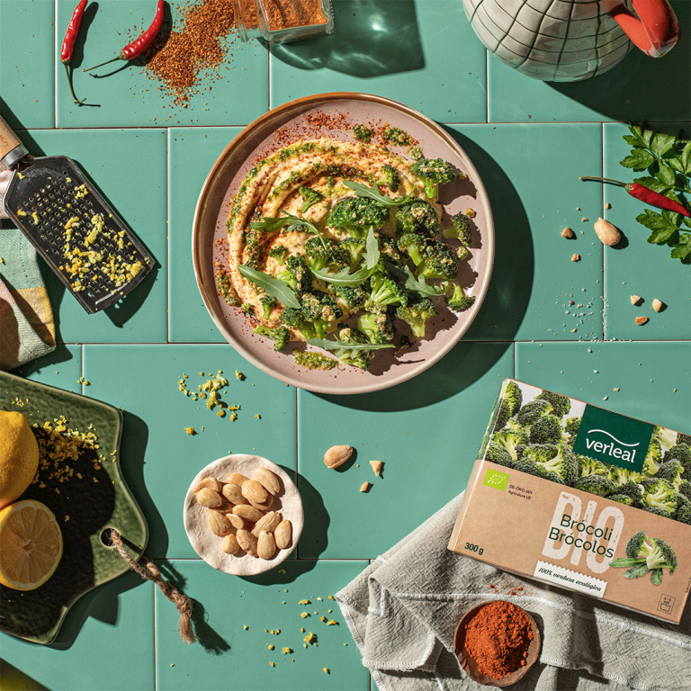 Receta con Brócoli Bio de Verleal