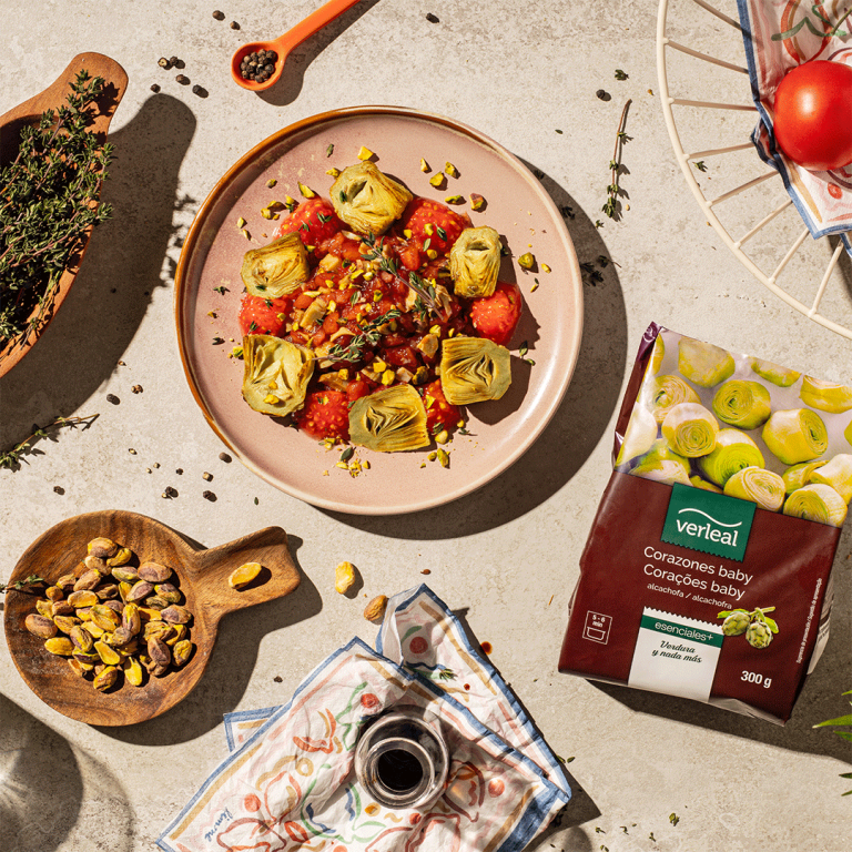 Receta con pack de corazones baby de Verleal