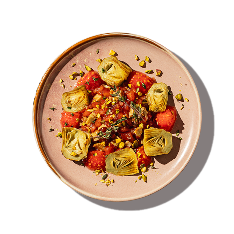 Plato con pack de Corazones baby de Verleal