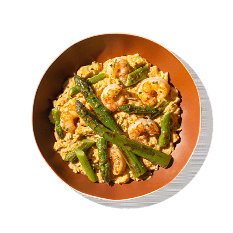 Plato de Espárragos verdes de Verleal