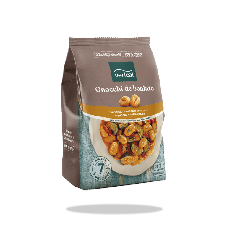 Pack de plato preparado de Gnocchi de boniato de Verleal