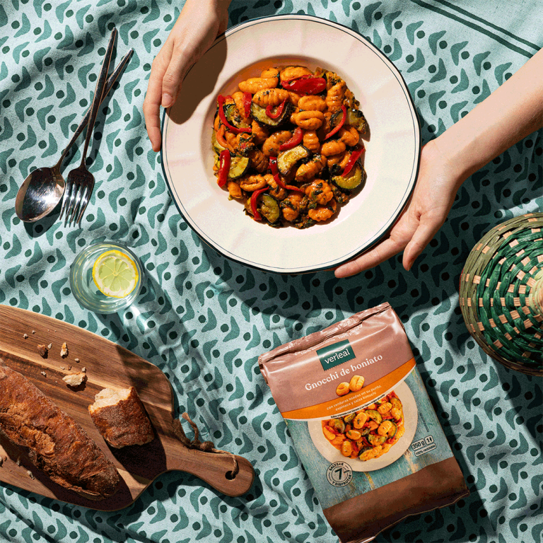 Receta de plato preparado de Gnocchi de boniato de Verleal