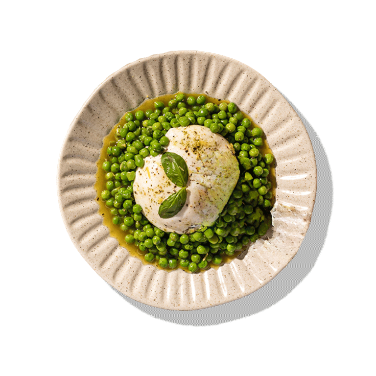 Plato de Guisante fino Bio de Verleal