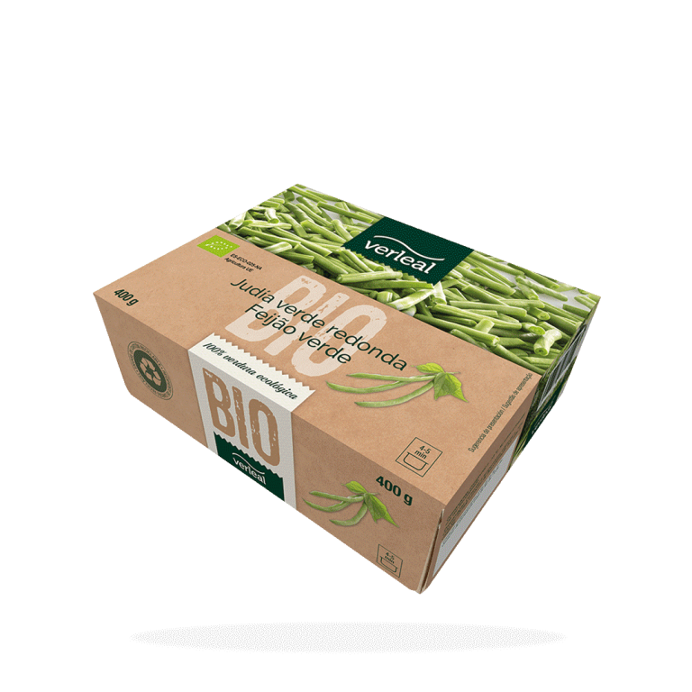 Pack de Judia verde redonda Bio de Verleal