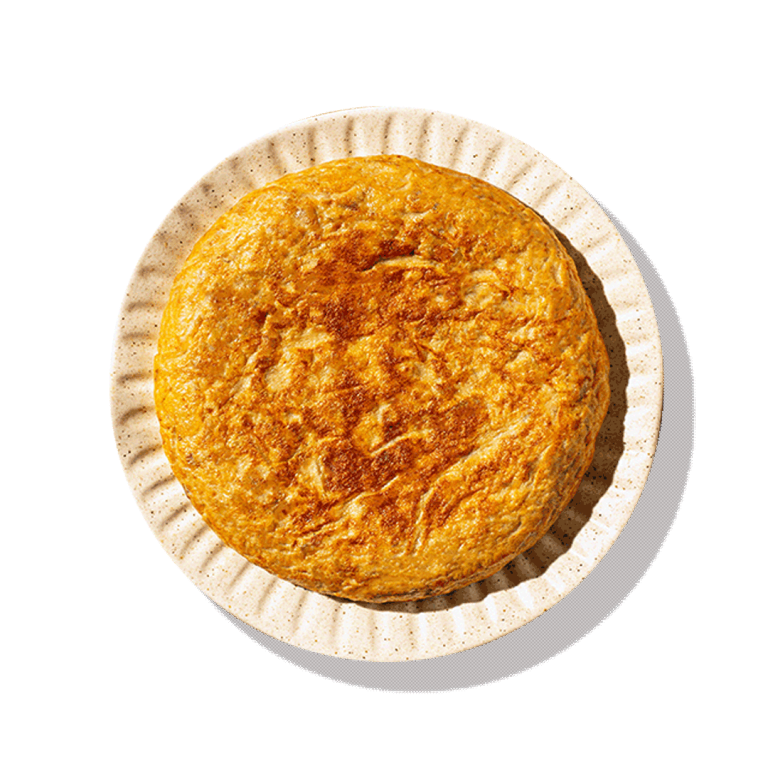 Plato de preparado de tortilla de patata de Verleal