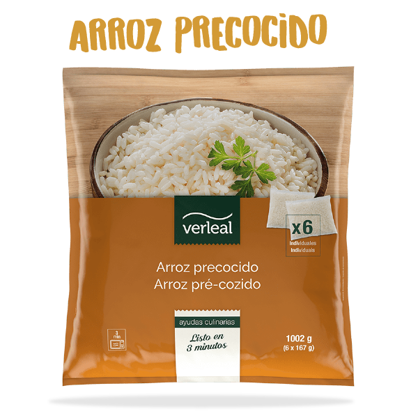 Pack de Arroz precocido de Verleal
