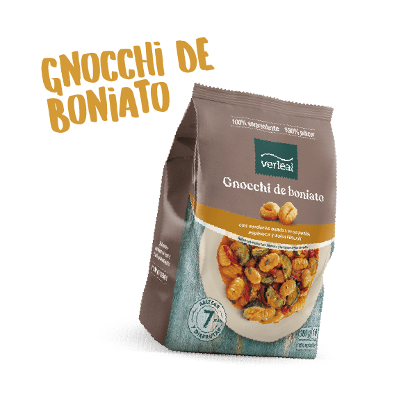 Gnocchis de boniato de Verleal