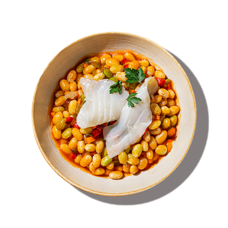 Plato de pochas de Verleal