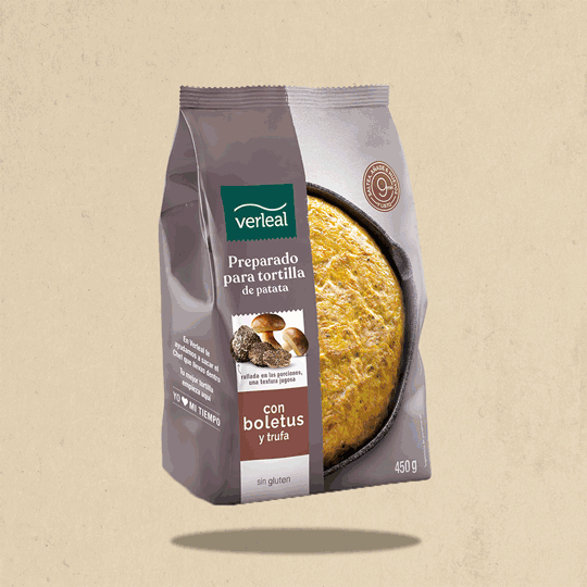 Preparado para tortilla con boletus y trufa de Verleal