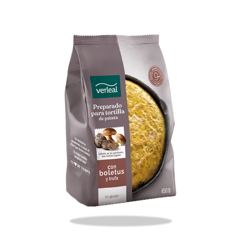 Pack de preparado para tortilla de patata con boletus y trufa de Verleal