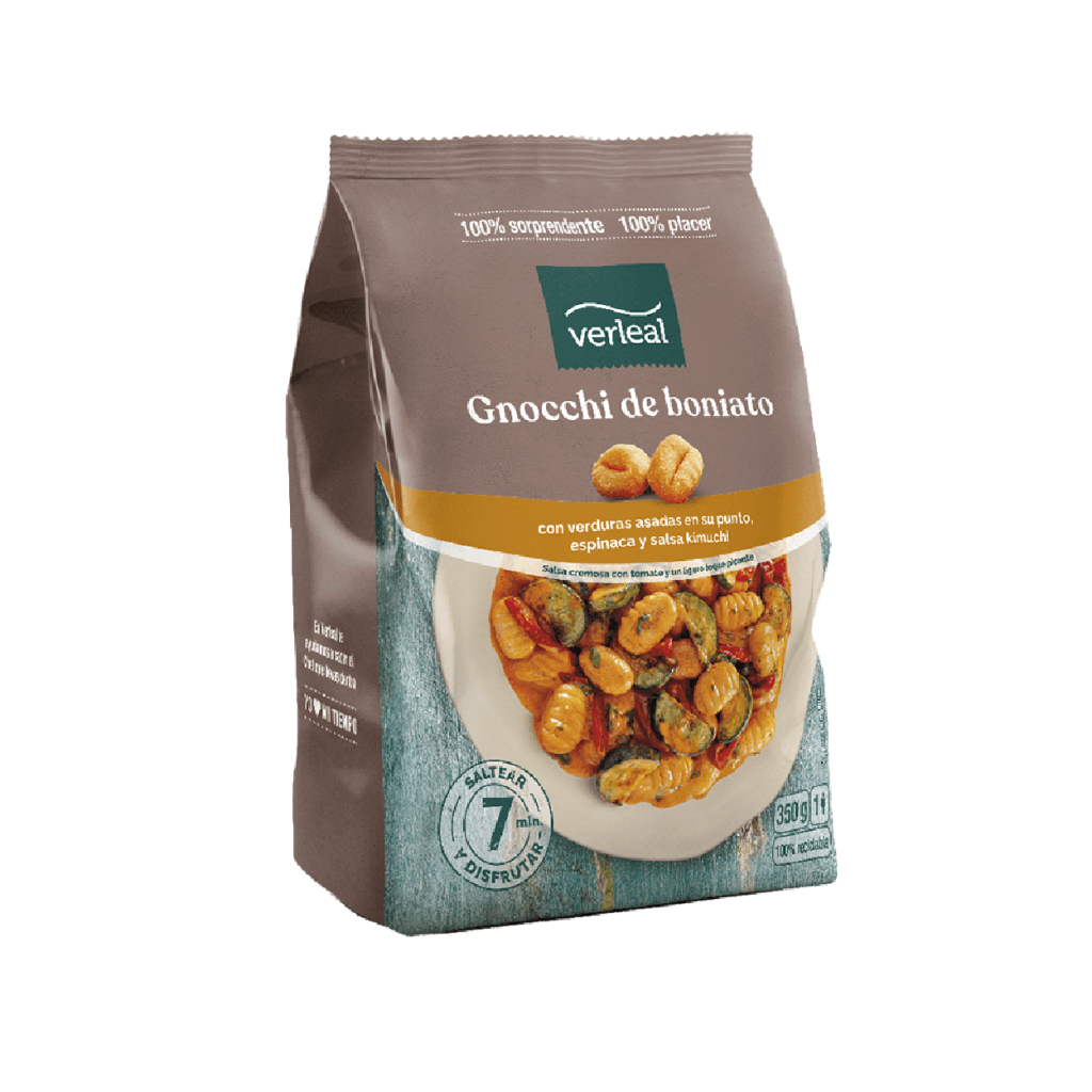 Pack de gnocchi de boniato de Verleal