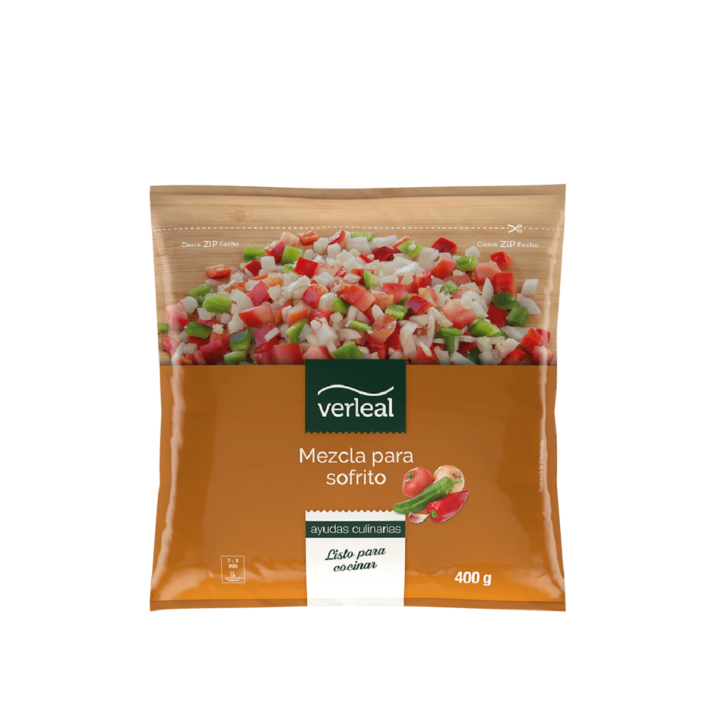 Pack de mezcla para sofrito de Verleal