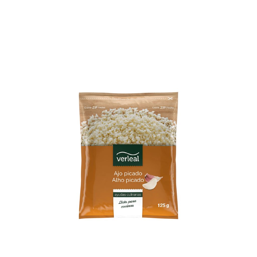 Pack de ajo picado de Verleal