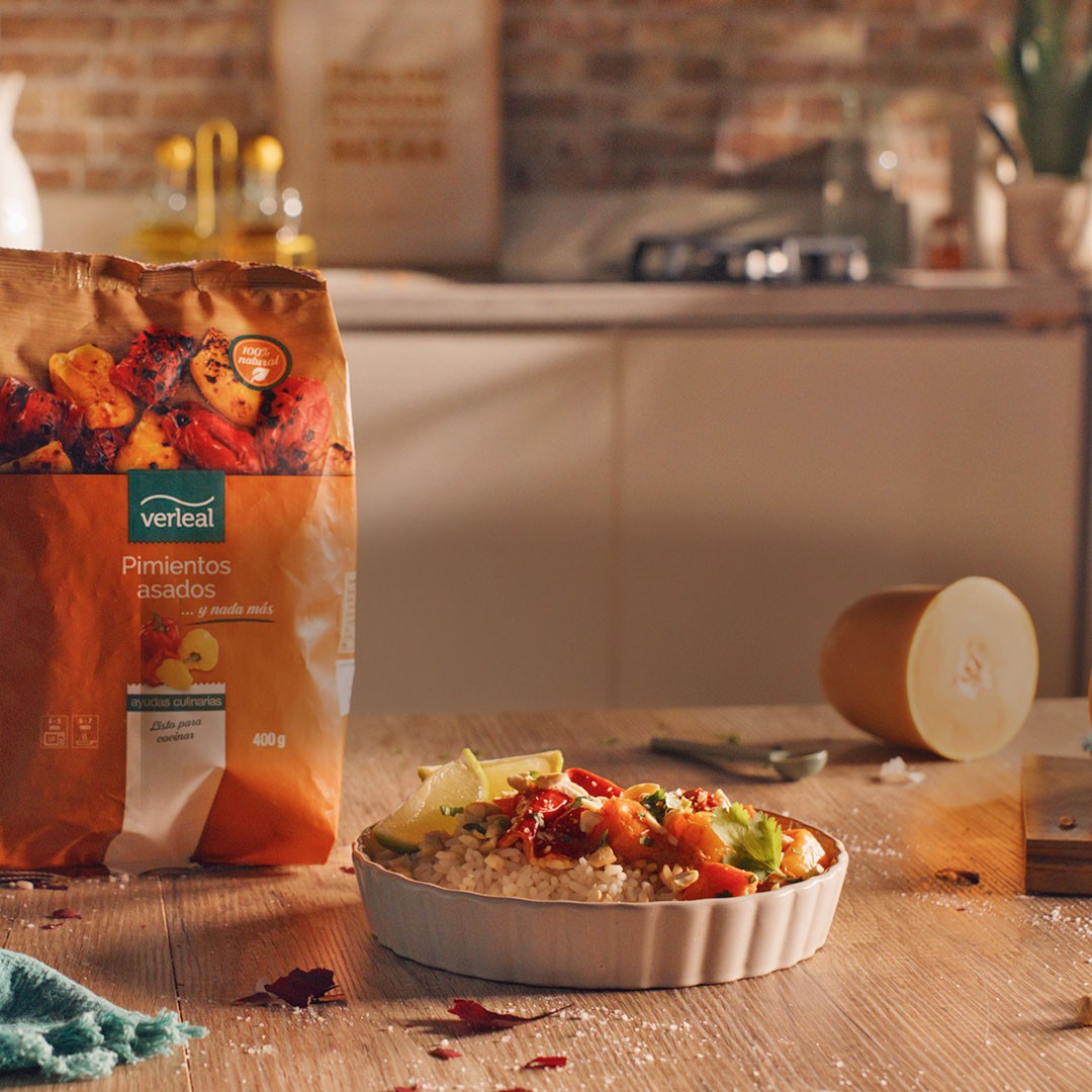 Receta con Pimientos asados de Verleal